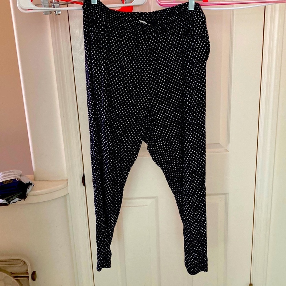 Harem patterned lounge pants